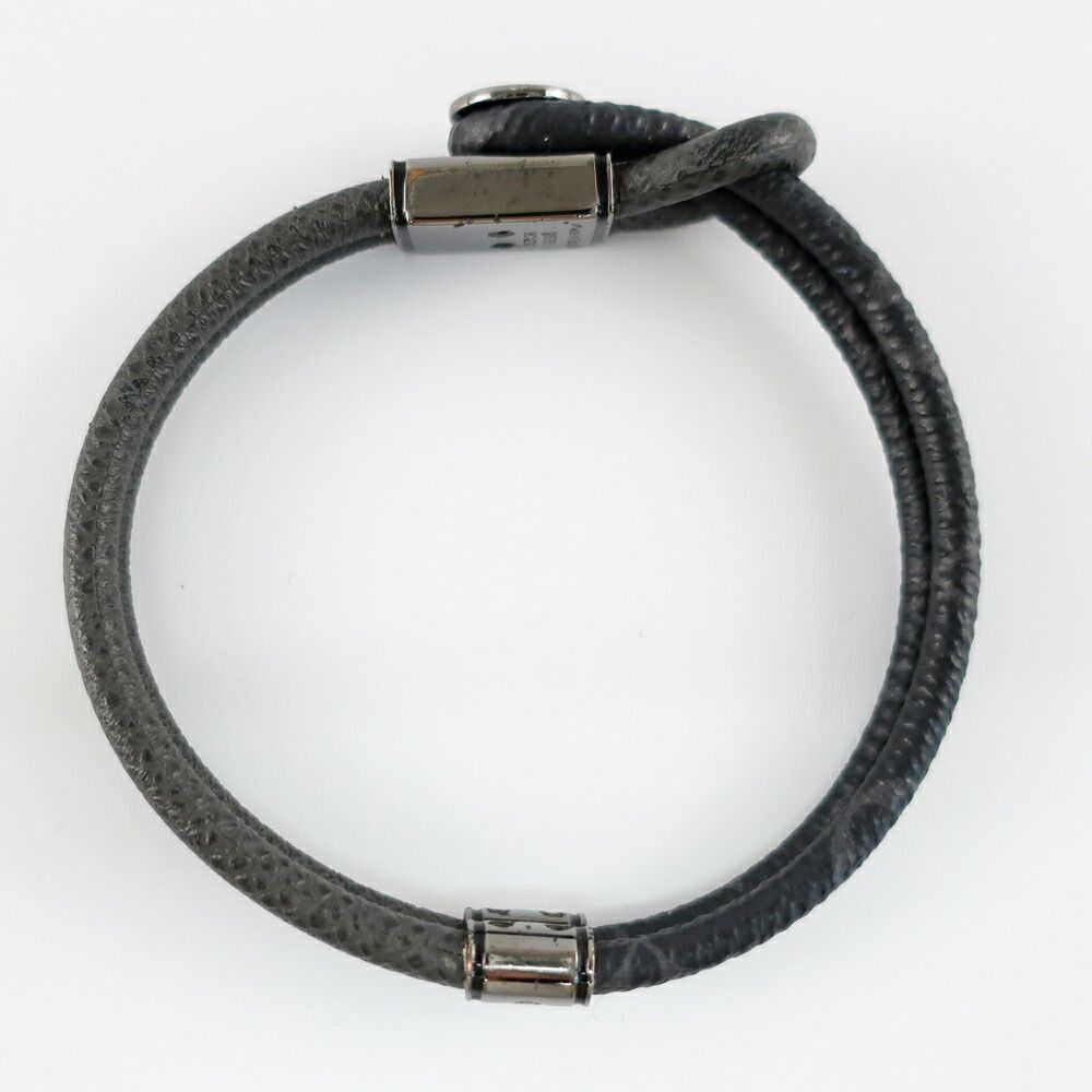 Louis Vuitton Heaven Bracelet le Puit Monogram Eclipse Canvas Silver — view 4