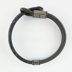 Louis Vuitton Heaven Bracelet le Puit Monogram Eclipse Canvas Silver — view 5