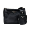 Prada Shoulder Bag Re-Nylon Black