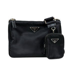 Prada Shoulder Bag Re-Nylon Black