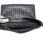 Bottega Veneta Shoulder Bag Black Intrecciato — view 6