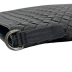 Bottega Veneta Shoulder Bag Black Intrecciato — view 8