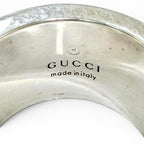 Gucci 925 Ghost Ring Wide Silver
