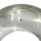 Gucci 925 Ghost Ring Wide Silver