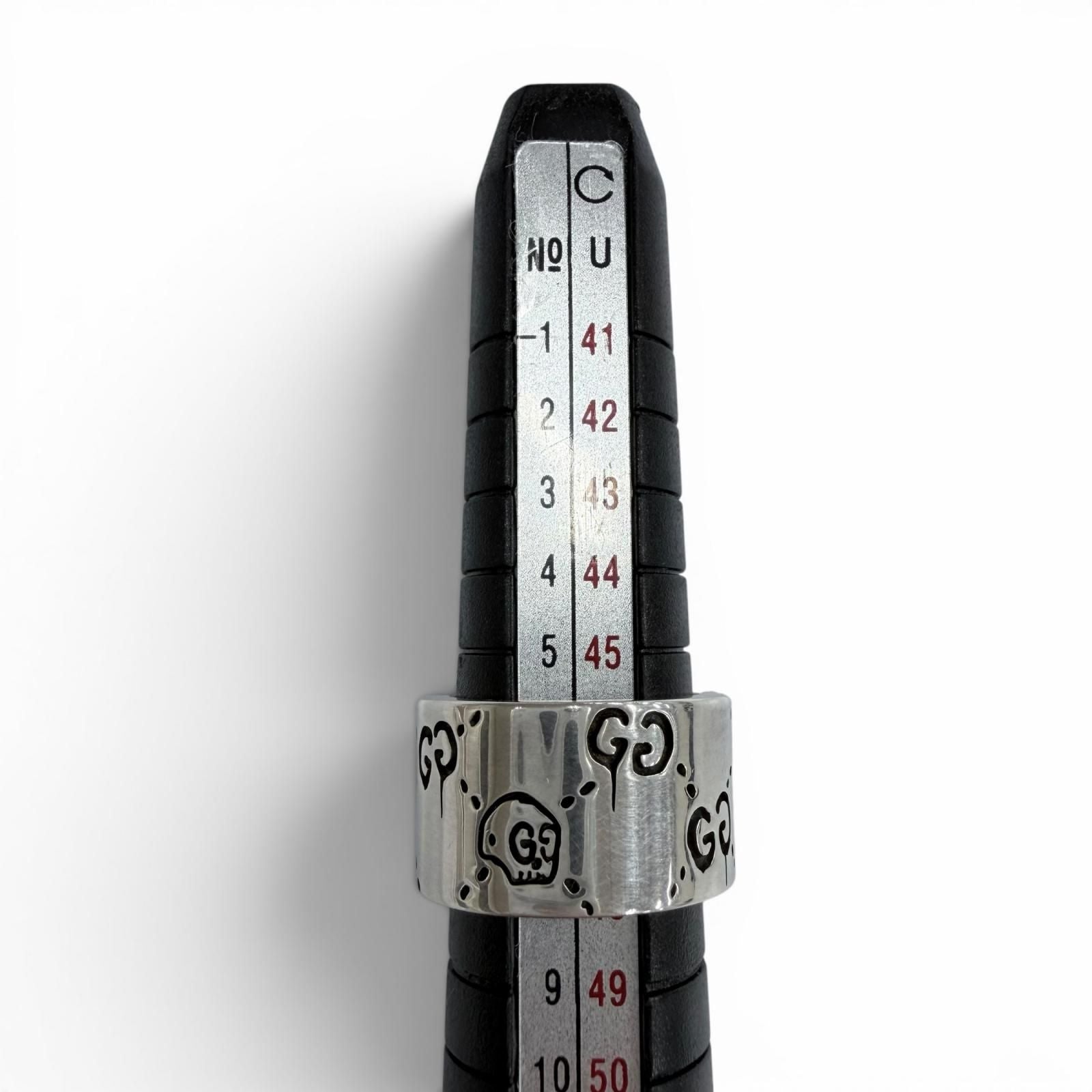 Gucci 925 Ghost Ring Wide Silver — view 9