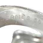 Hermes Vintage Mexico Ring 925 Combination Silver Gold