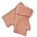 Hermes Philippa Cashmere Mohair Series Button Fingerless Gloves Pink