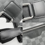 Louis Vuitton Shoulder Bag Damier Graphite Thomas Black Silver — view 8