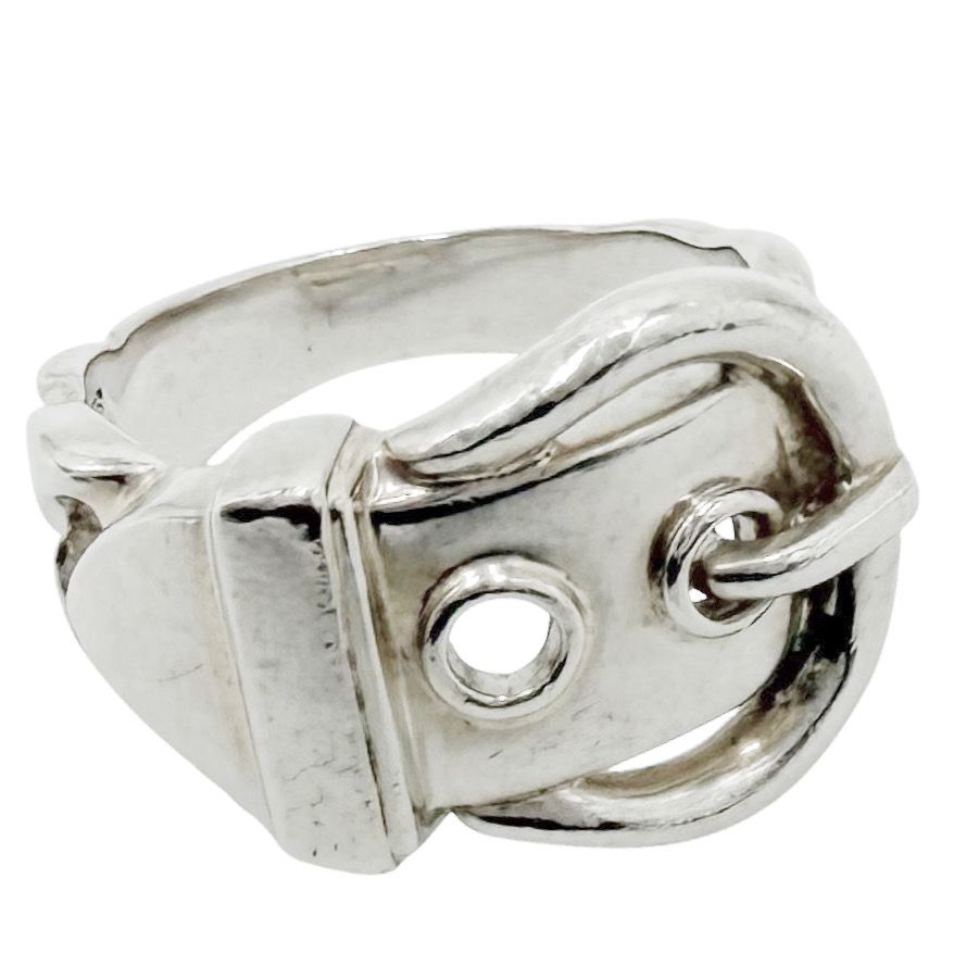 Hermes Ring Brook Series Vintage 925 Sterling Silver