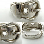 Hermes Ring Brook Series Vintage 925 Sterling Silver