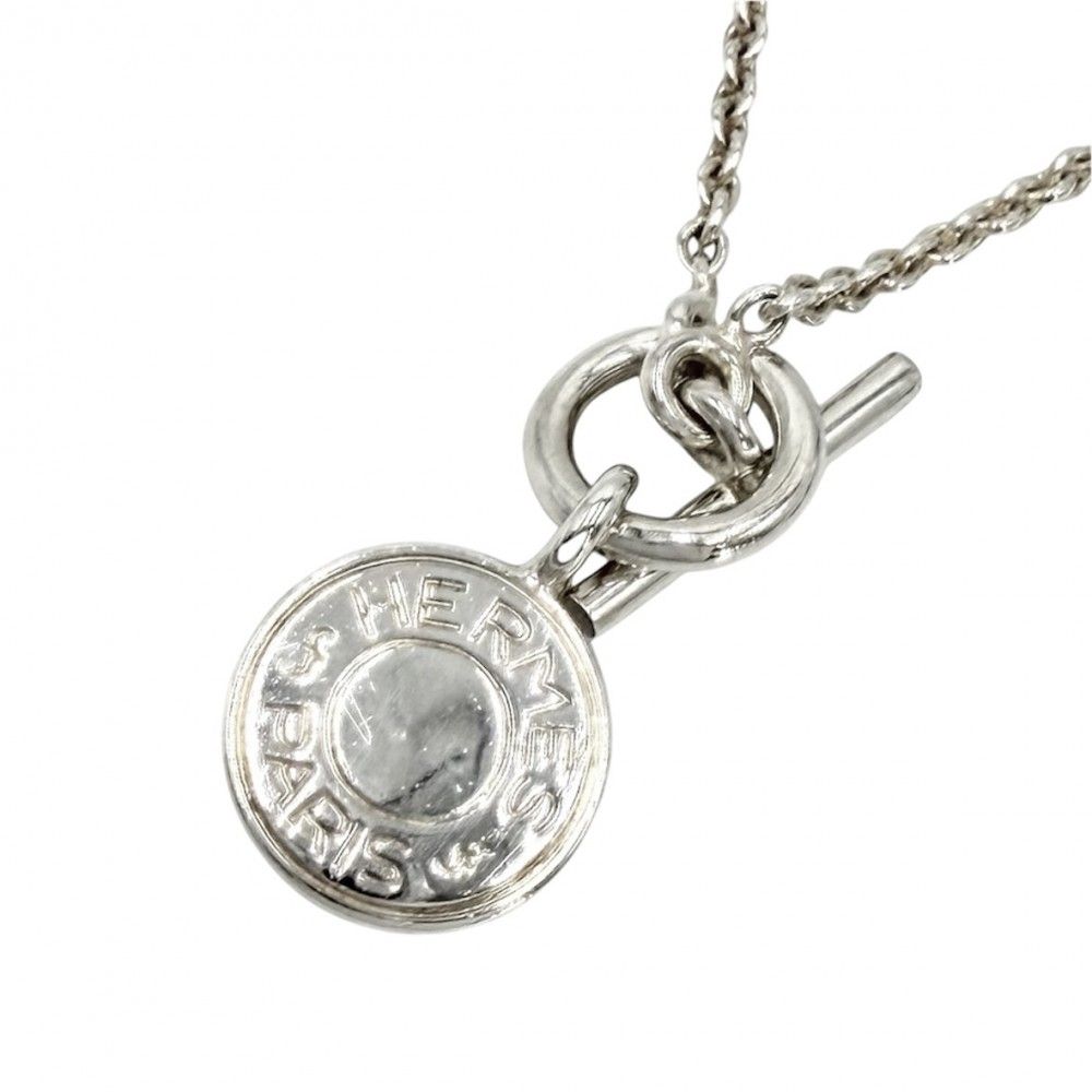 Hermes Necklace Series Amulet Exlibris Pendant 925 Sterling Silver
