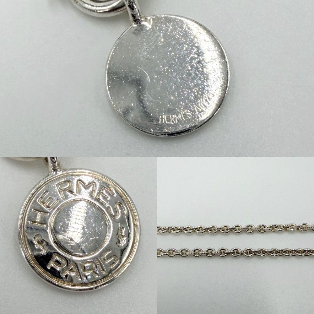 Hermes Necklace Series Amulet Exlibris Pendant 925 Sterling Silver — view 6