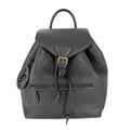 Louis Vuitton Backpack Monogram Empreinte Montsouris PM Black Silver