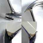 Hermes Ring Medley Vintage 52 925 Sterling Silver Moonstone