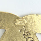 Chanel Brooch Logo CC Vintage Gold Plated — view 4