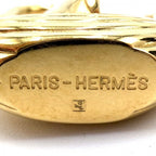 Hermes Key Holder Paris Air Yacht Ship Cadena Charm Gold — view 4