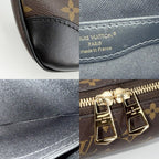 Louis Vuitton 2-Way Monogram Boulogne PM Shoulder Bag Crossbody Black Noir — view 6