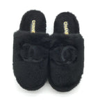 Chanel CC Logo Sandals Shu-z Shoes 36 C Pouch — view 2