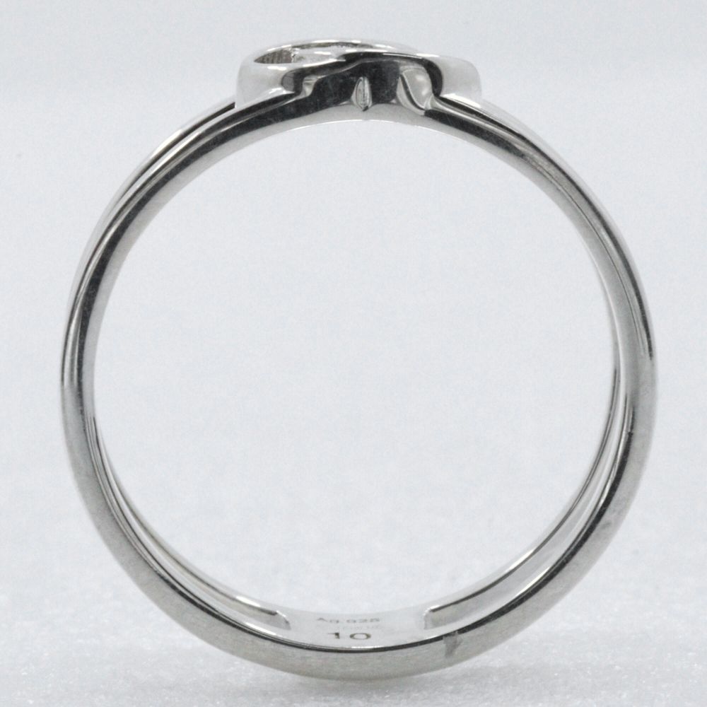 Gucci Interlocking GG 925 Sterling Silver Ring