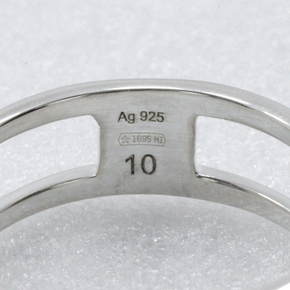 Gucci Interlocking GG 925 Sterling Silver Ring
