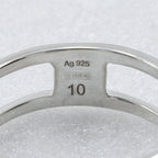Gucci Interlocking GG 925 Sterling Silver Ring