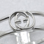 Gucci Interlocking GG 925 Sterling Silver Ring