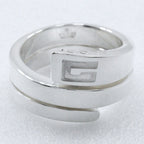 Gucci Logo Snake 925 Sterling Silver Ring — view 5