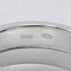 Gucci Logo Snake 925 Sterling Silver Ring — view 8