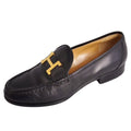 Hermes Loafers Moccasins Constance Leather Heels