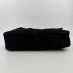 Fendi Shoulder Bag Black Suede Vintage — view 8