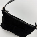 Fendi Shoulder Bag Black Suede Vintage — view 7