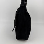 Fendi Shoulder Bag Black Suede Vintage — view 6