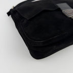 Fendi Shoulder Bag Black Suede Vintage — view 9