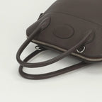 Hermes Bolide 31 Tote Shoulder Bag Taurillon Clemence Havane Brown Silver 2-Way — view 4