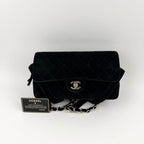 Chanel CC Logo Quilted Sac Black 4 Vintage Backpack