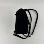 Chanel CC Logo Quilted Sac Black 4 Vintage Backpack — view 5