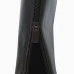 Dior Long Boots Cover 38 Gunmetal Leather Black Shoes — view 8
