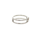Gucci Interlocking 925 Sterling Silver Ring