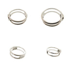 Gucci Interlocking 925 Sterling Silver Ring — view 9