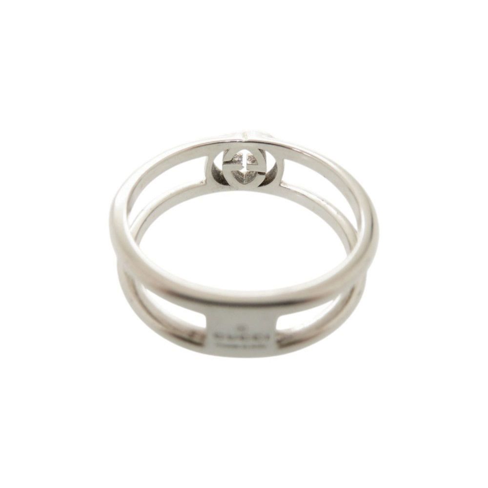 Gucci Interlocking 925 Sterling Silver Ring