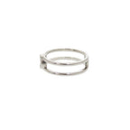 Gucci Interlocking 925 Sterling Silver Ring