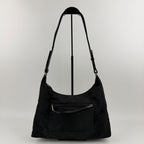 Prada Shoulder Bag Black Nylon Vintage — view 3