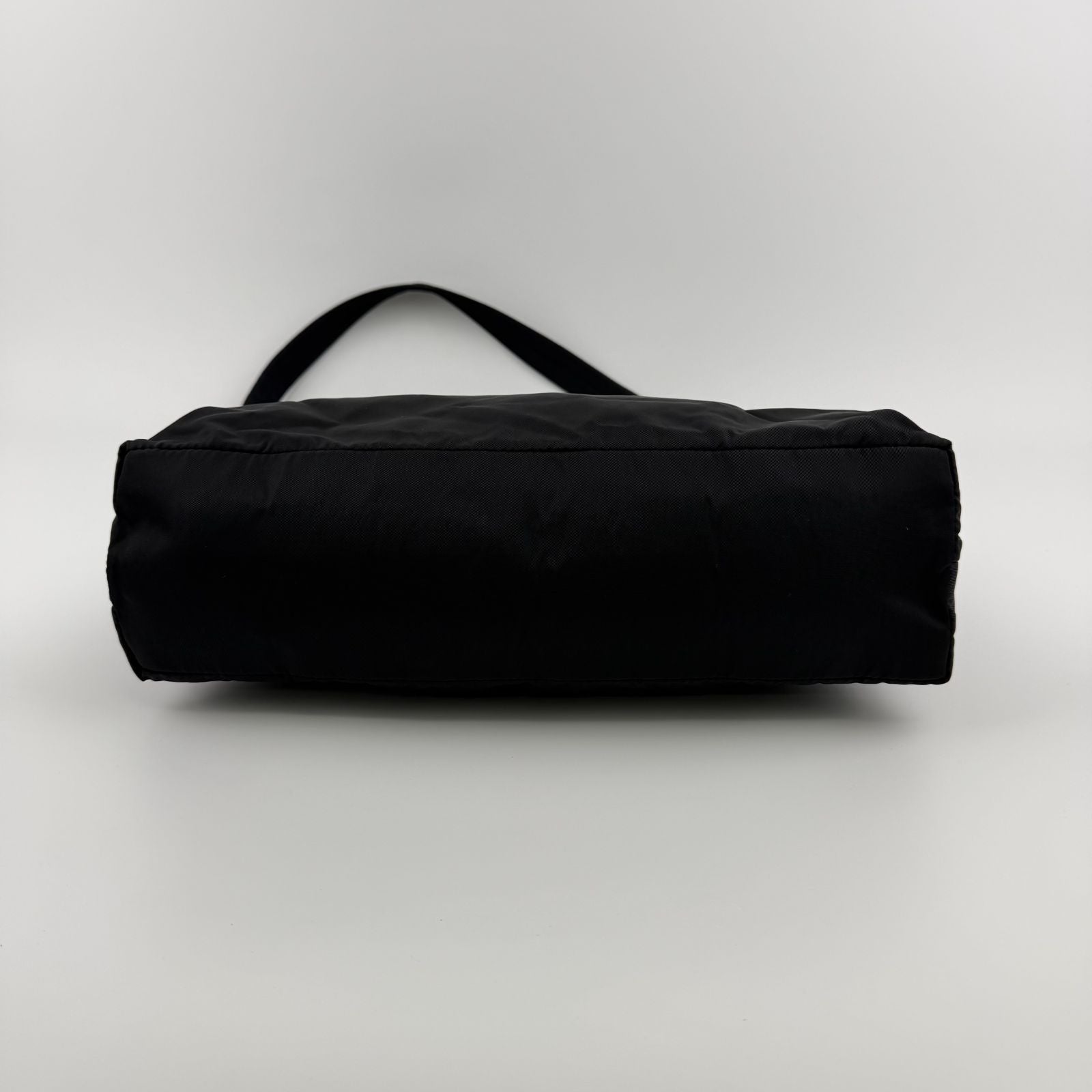 Prada Shoulder Bag Black Nylon Vintage — view 7
