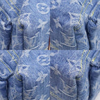 Louis Vuitton Carryall Cargo PM Monogram Denim Blue GD Shoulder Bag — view 4