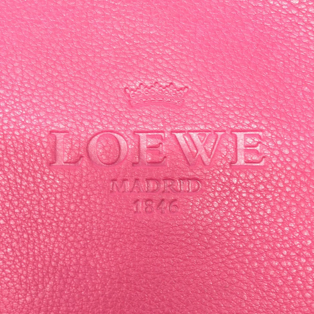 Loewe Leather Pouch Pink — view 5