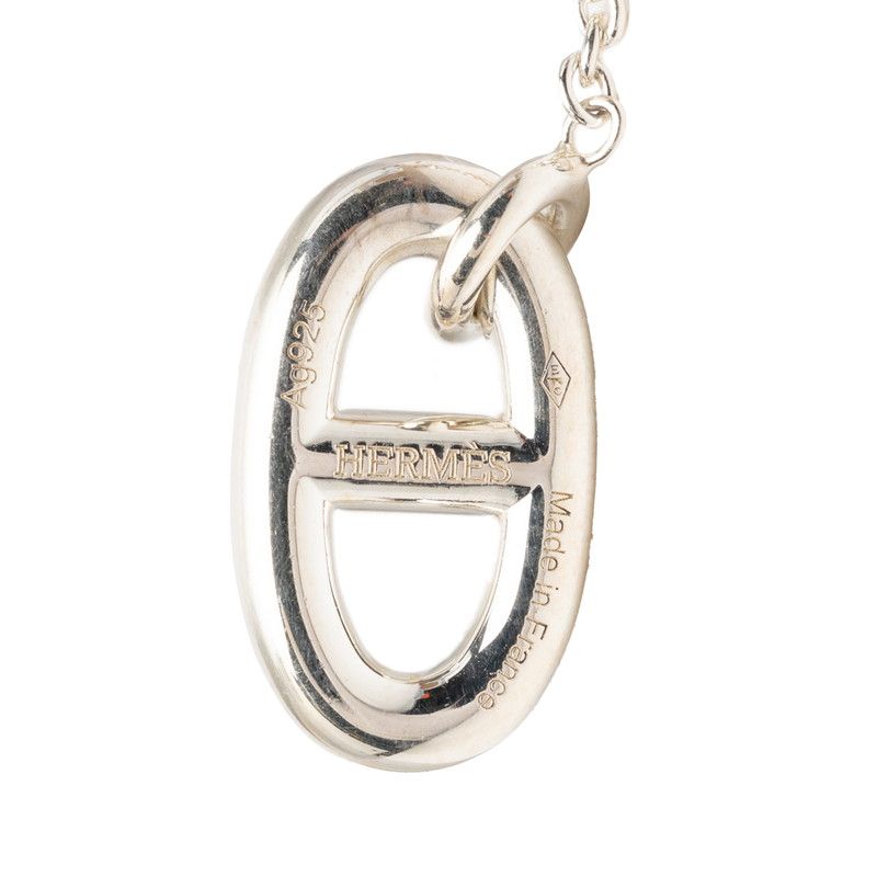 Hermes Chaine D'ancre Earrings Silver — view 3