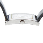 Fendi Classico Watch Silver Black Stainless Steel Leather — view 5