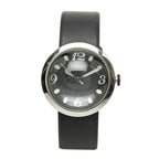 Fendi Busla Watch Black Silver Stainless Steel Rubber — view 3