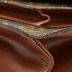 Louis Vuitton Monogram Monceau 2-Way Shoulder Bag Brown Leather — view 4