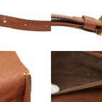 Louis Vuitton Monogram Monceau 2-Way Shoulder Bag Brown Leather — view 9